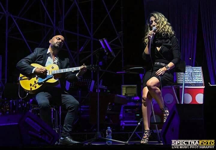 Pomigliano Jazz 2018 - Anfiteatro Avella -Eclectic duet - (con Alessandro Castiglione) opening act Baustelle con ONJ